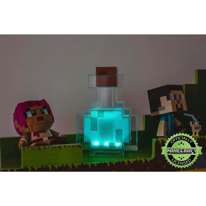 Minecraft Potion Bottle Color Changing LED Lamp | 7-Inch